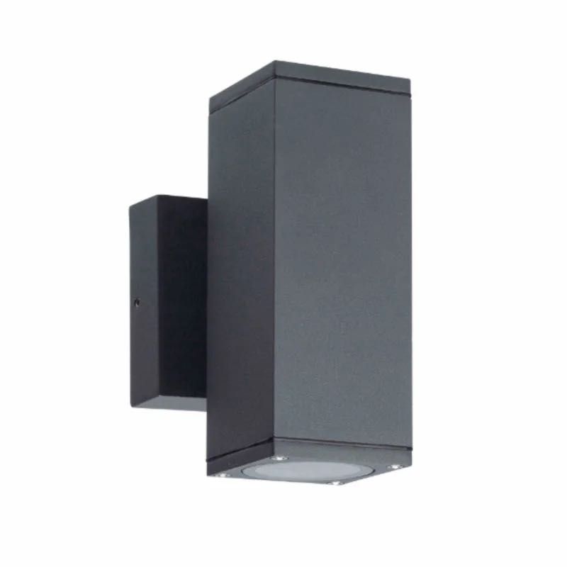 Aplica de perete, 220-240V 2 x 35W, Negru design modern grădină casa