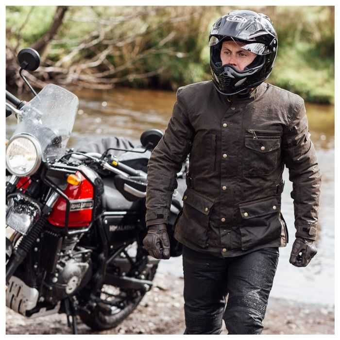 Geaca Moto Merlin Monty Explorer Jacket - Olive Size M