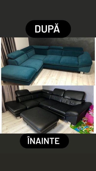 Retapițare canapele,colțare,paturi,scaune etc