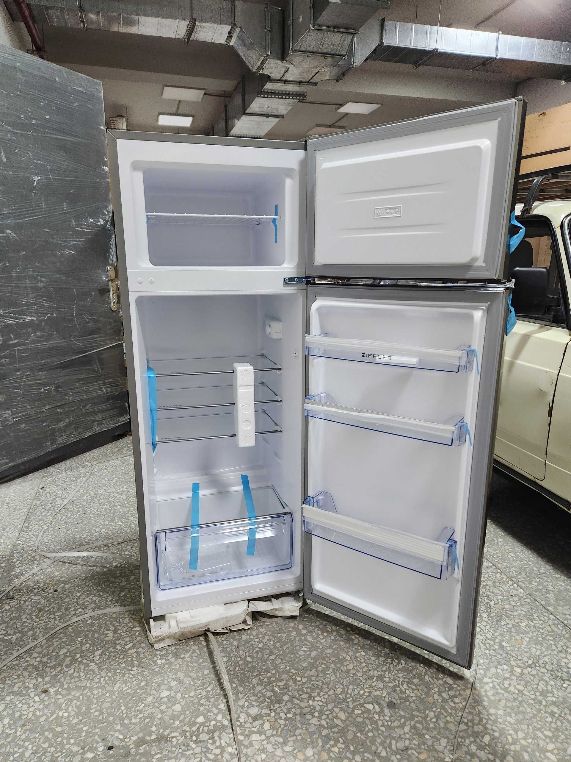 Холодильник Ziffler 310SR стального цвета опт и розн.Luxmarket_online.