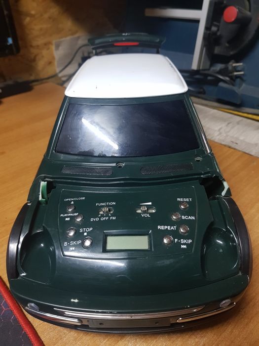 Macheta Mini cooper stație audio
