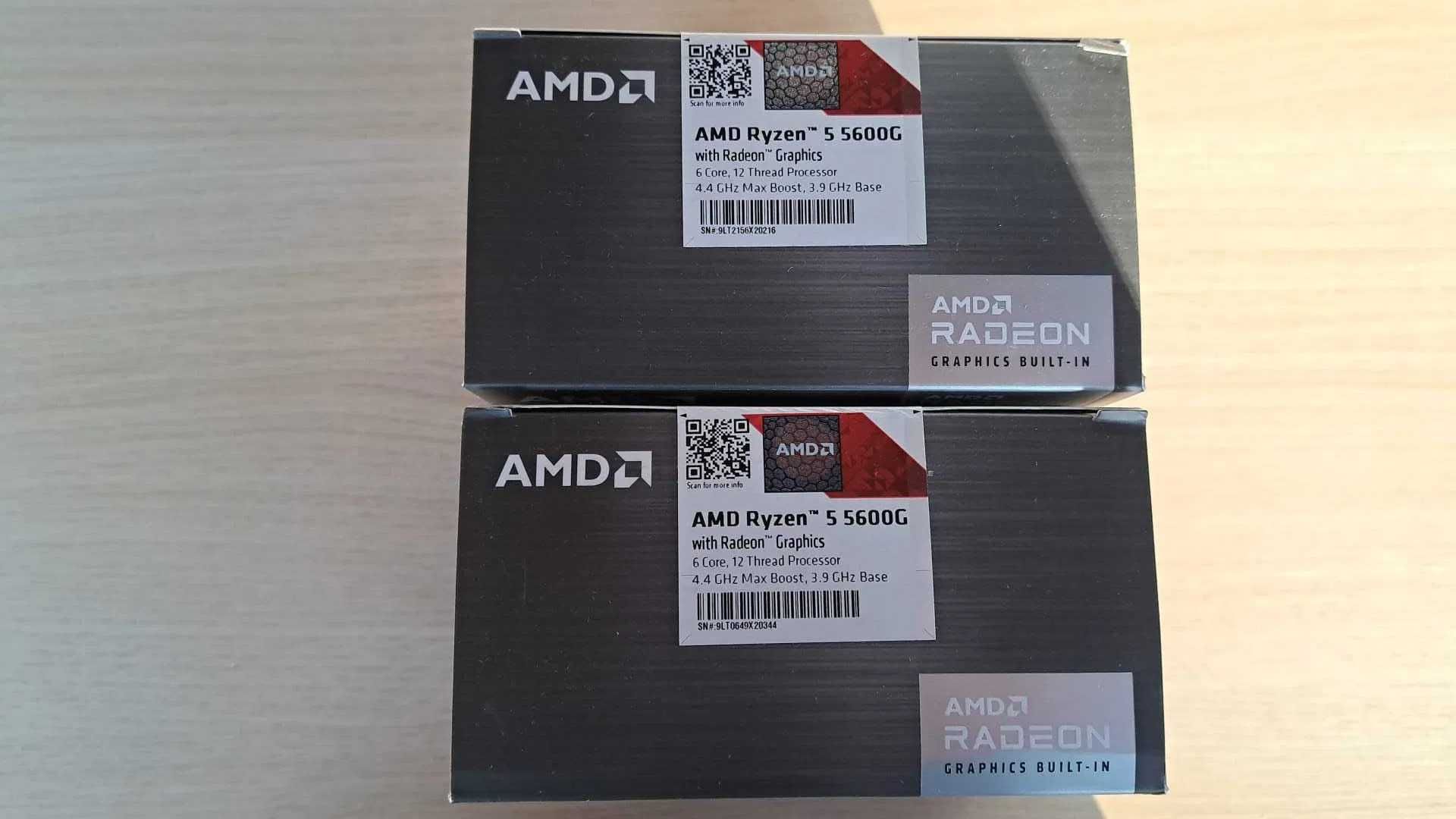 Procesor AMD Ryzen 5 5600G  up 4.4 GHz box , sigilat nou , am4