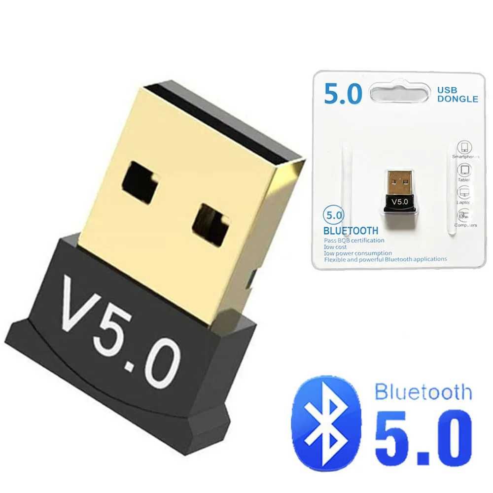 Bluetooth блютуз адаптер 5.0 usb для ПК, ноутбука, ТВ бокса и т.д.