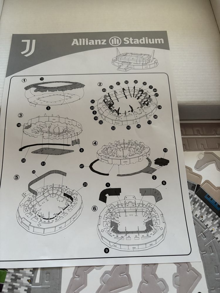 Juventus 3D puzzle