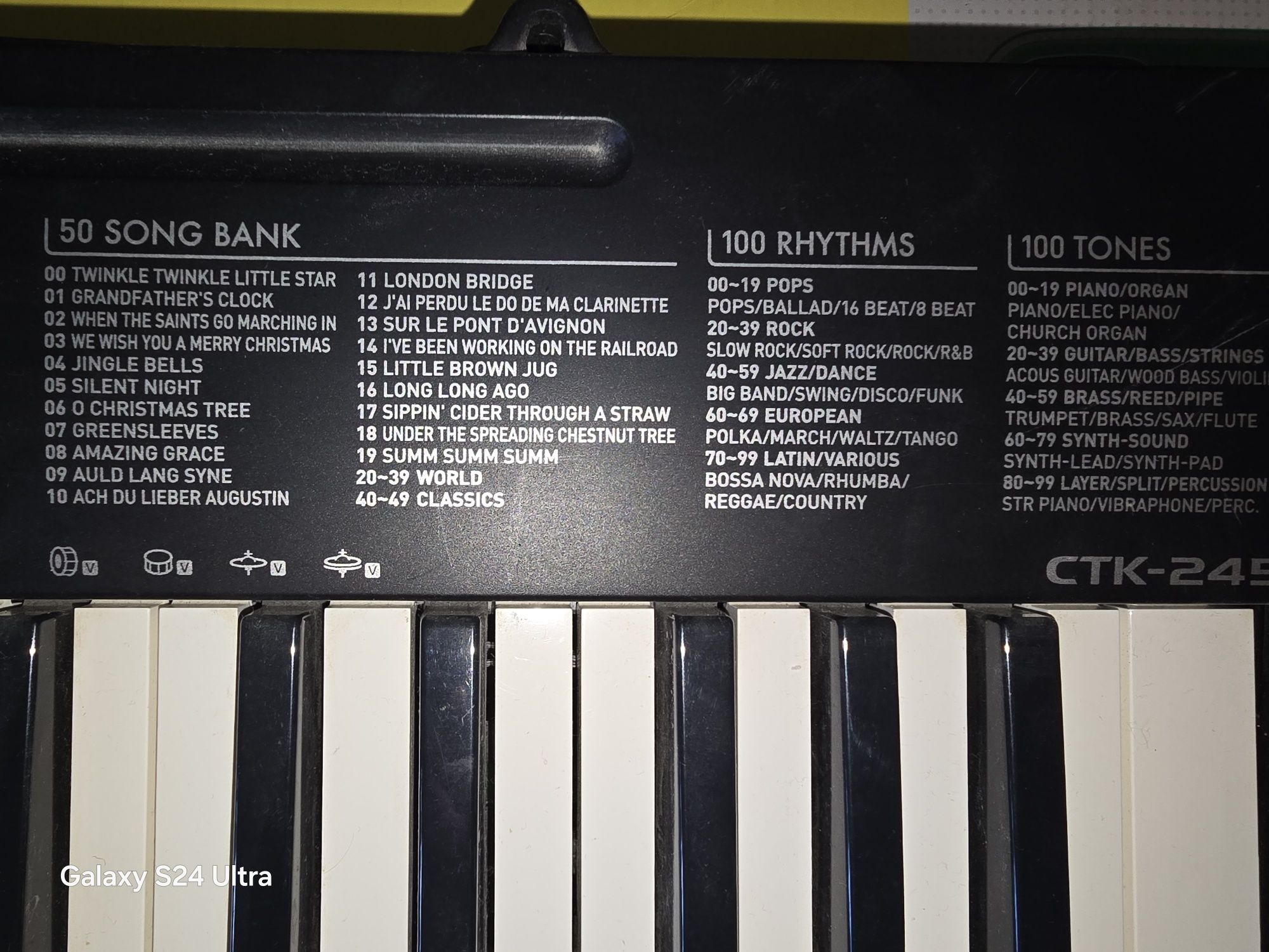 CASIO электронные клавишы
