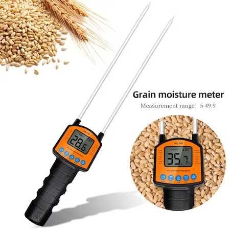 Umidometru pentru detectarea gradului de umiditate la cereale, etc