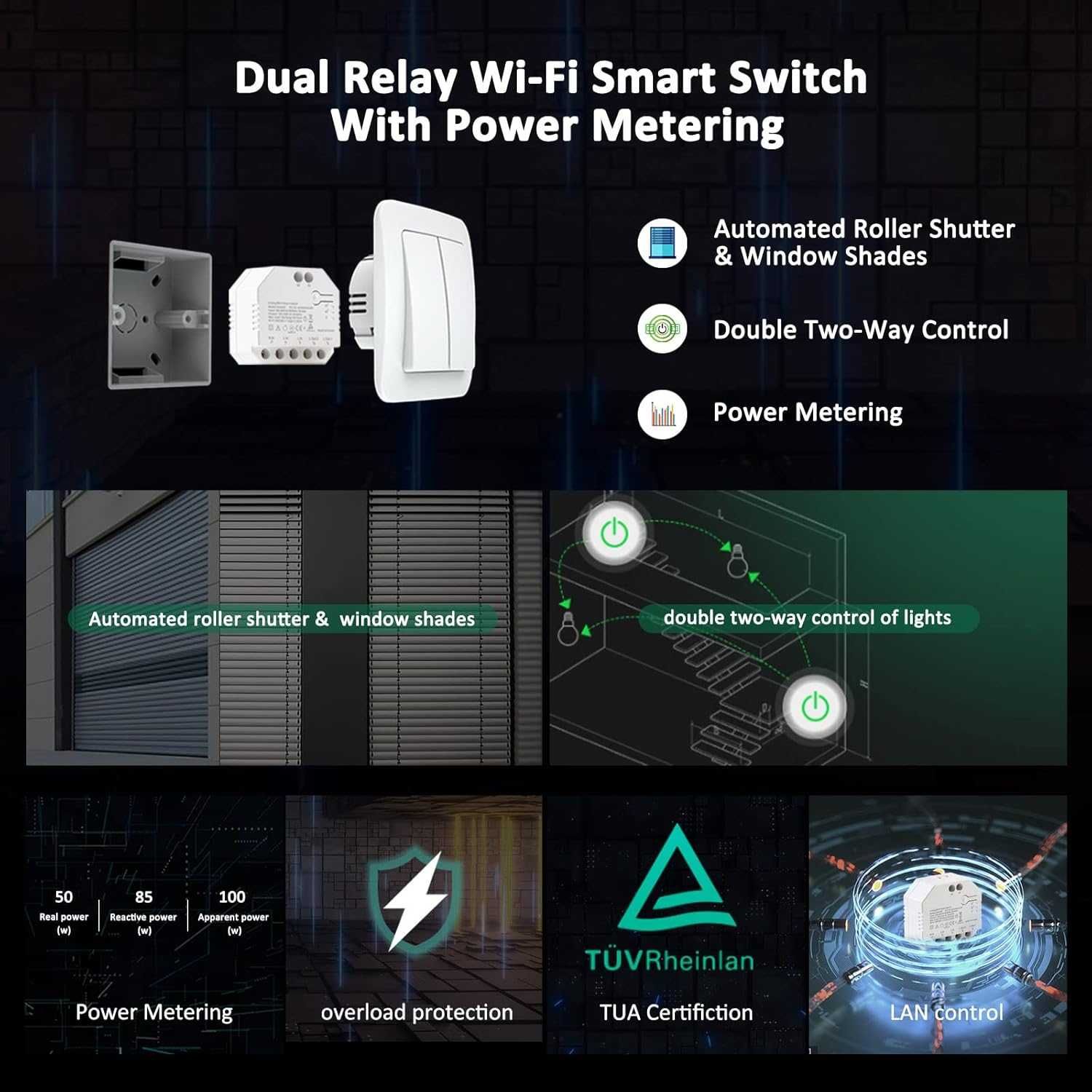 SONOFF DUAL R3 смарт прекъсвач