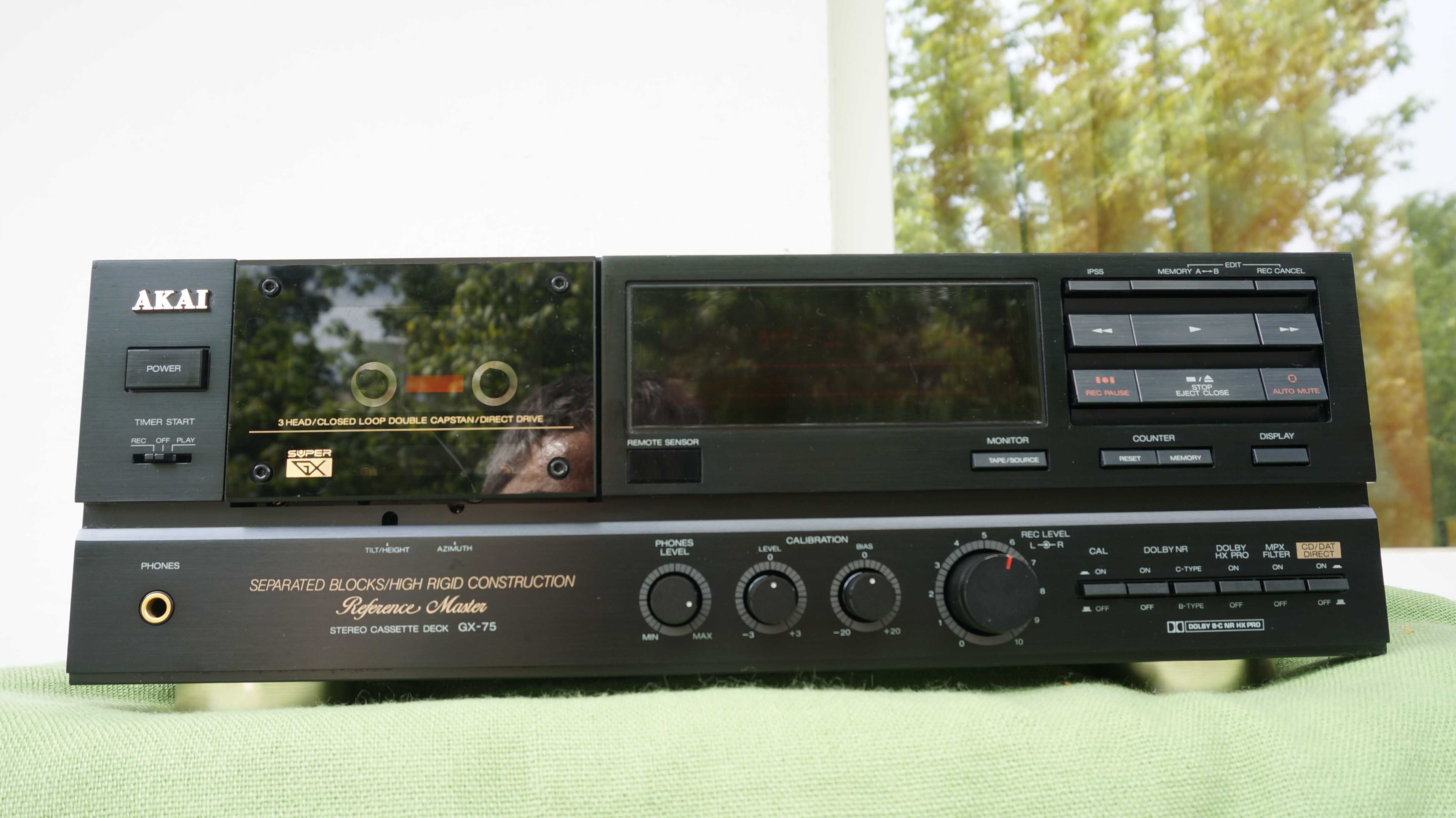 Casetofon deck AKAI GX75