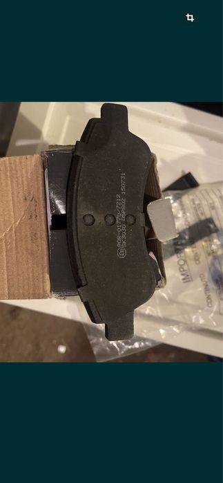 Placute de frana noi citroen!