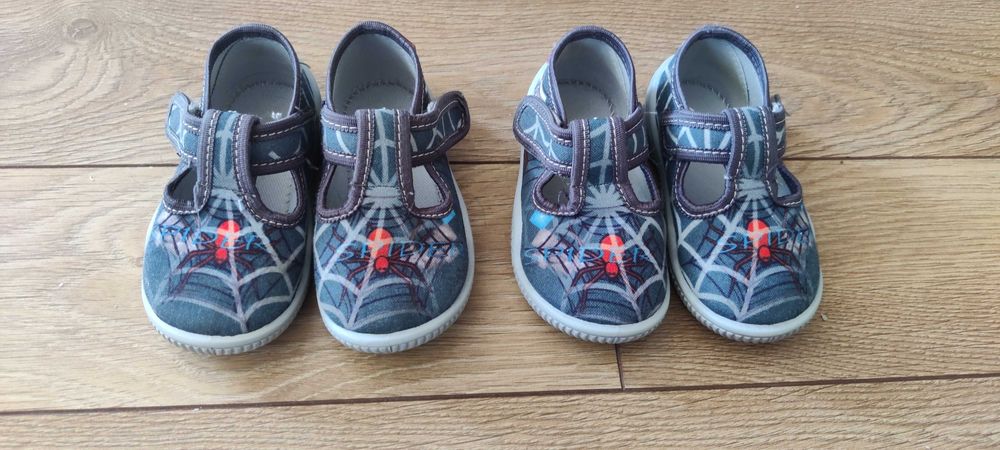 Детски пантофки и кожени стелки Колев и Колев рр22