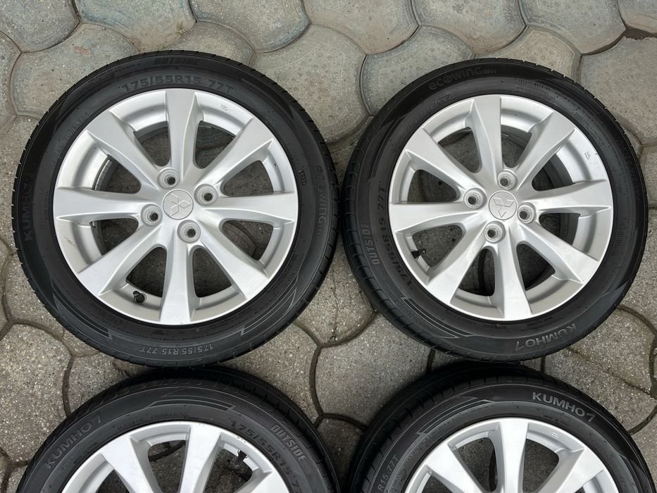 Jante aliaj 4x100mm, 175/55 R15 Mitsubishi Suzuki Kia Mazda 2 Hyundai