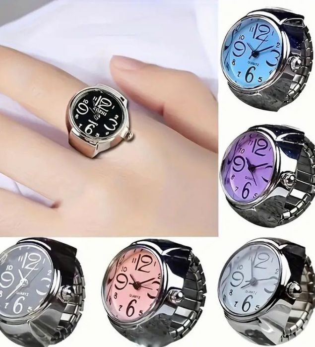 Пръстен часовник с кутийка -функциониращ