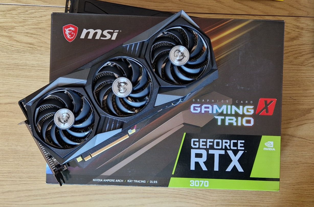 Видеокарта nVidia MSI 3070 GamingX