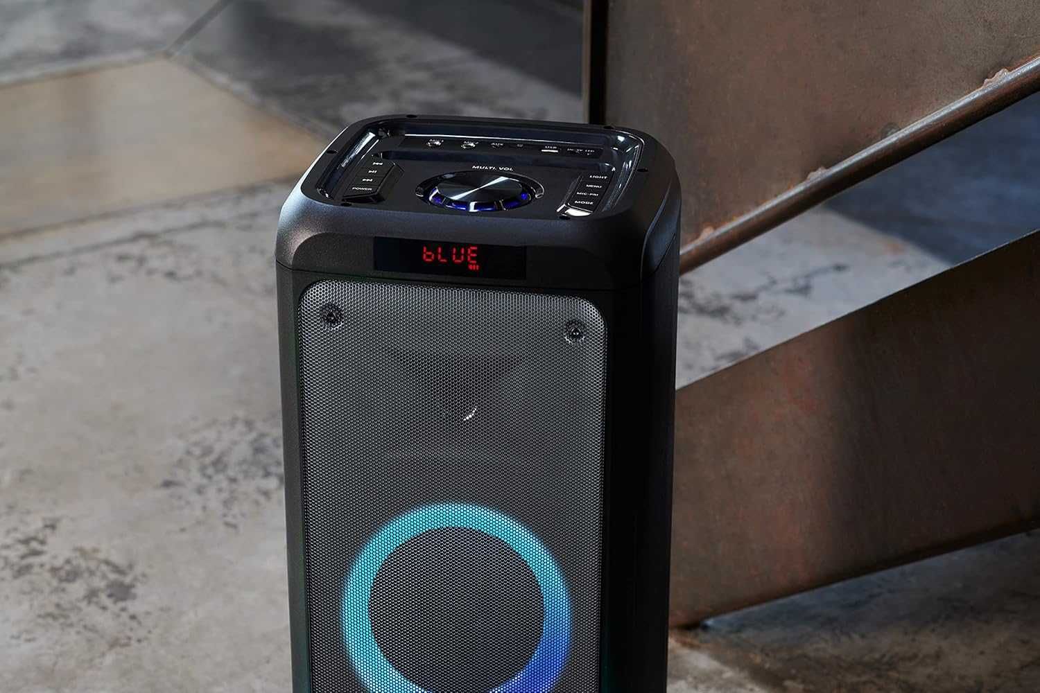 Metronic 477182 Аудио Система, Bluetooth 600W Party XL LED Светлини