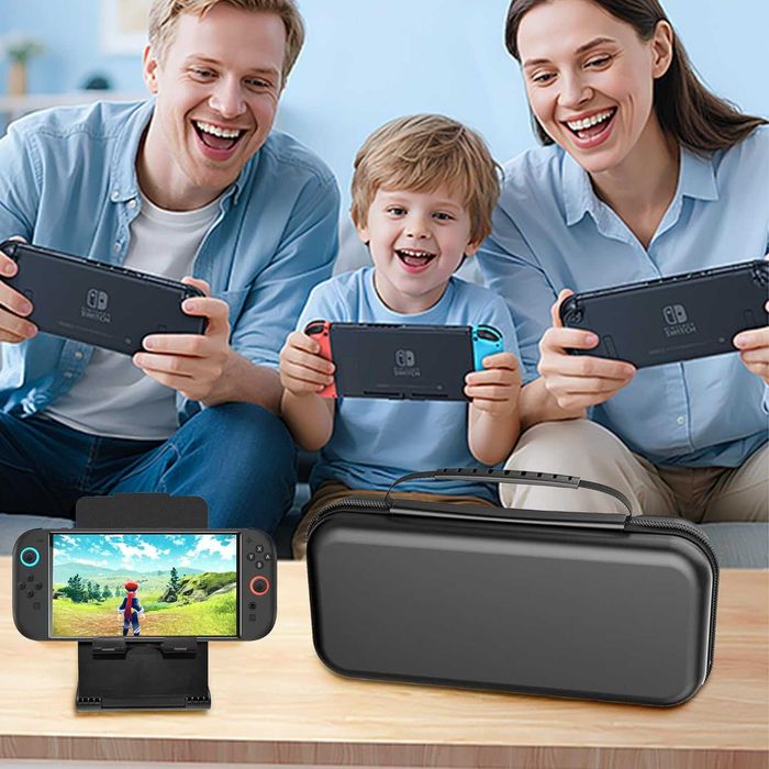 OCYEMY 20 в 1, калъф за носене и аксесоари за Nintendo Switch 2 (2025)