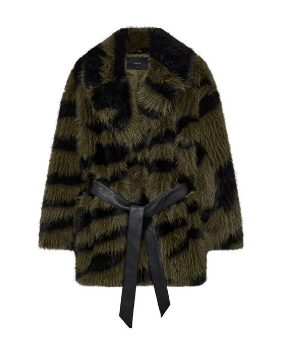 Пухено дамско палто CPH Muse