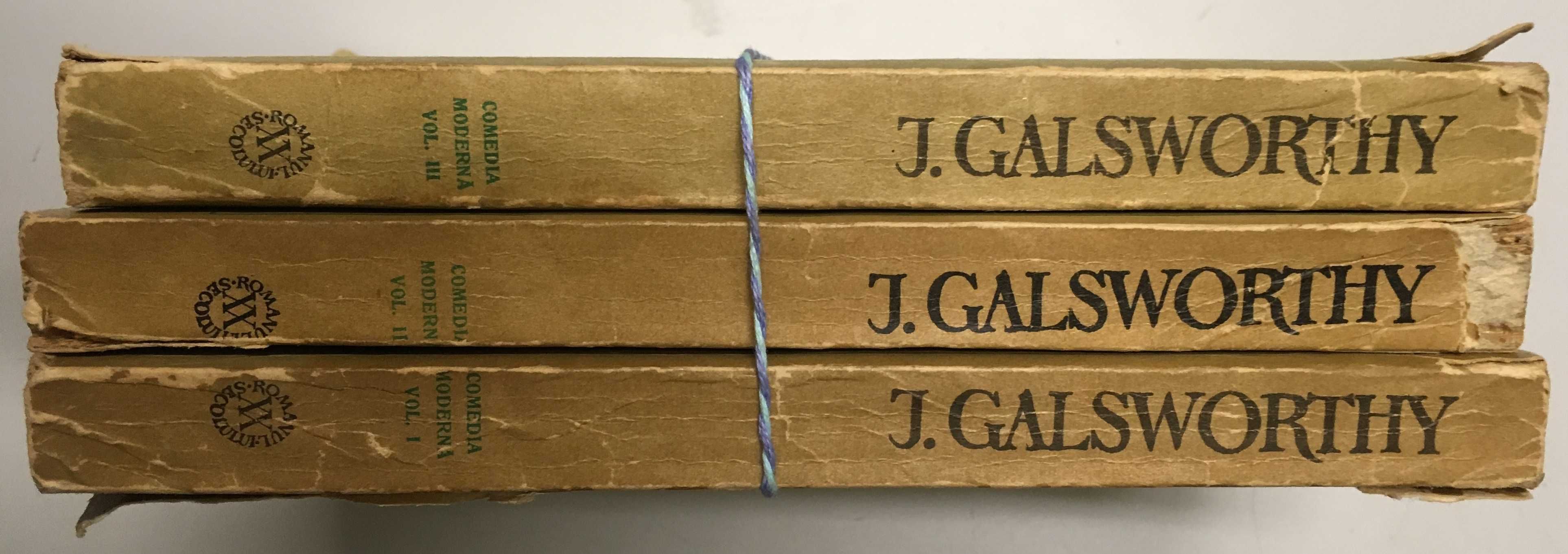 J. Galsworthy: Comedia modernă (trilogie) - romanul secolului XX