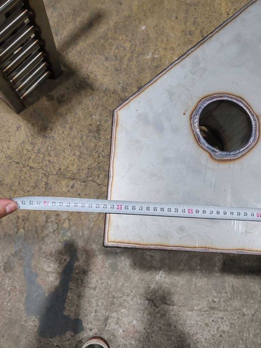 REGISTRU TERMIC SERPENTINA INOX,semineu incalzire centrala, soba colt