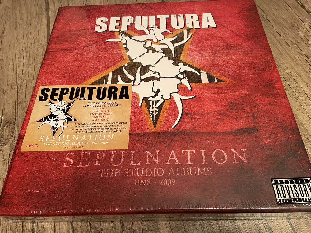 Sepultura box set 5 album