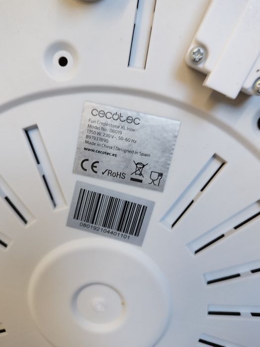 Aparat clătite modern Cecotec 0809 - Utilizare simplă B