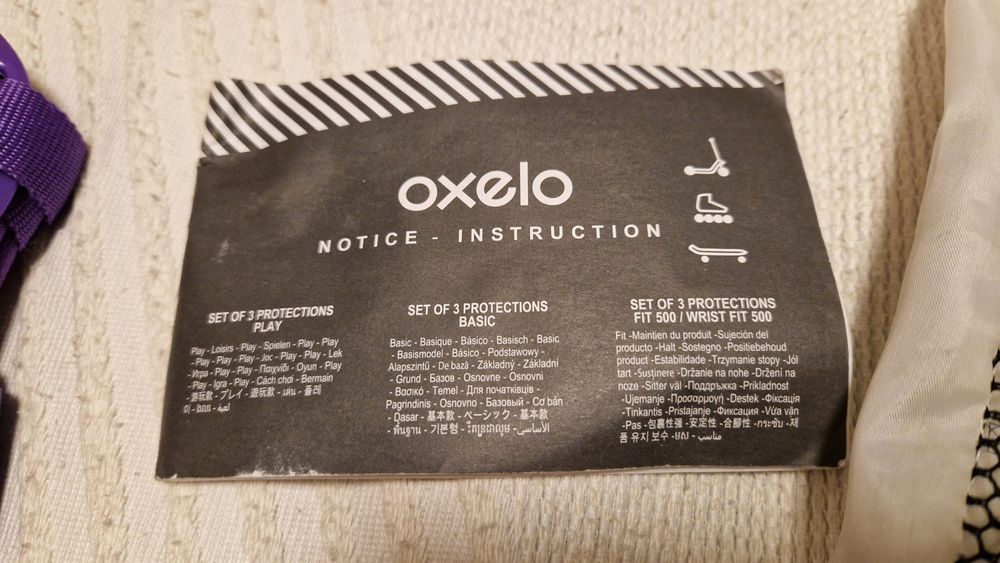 Наколенки предпазител Decathlon Oxelo размер XS