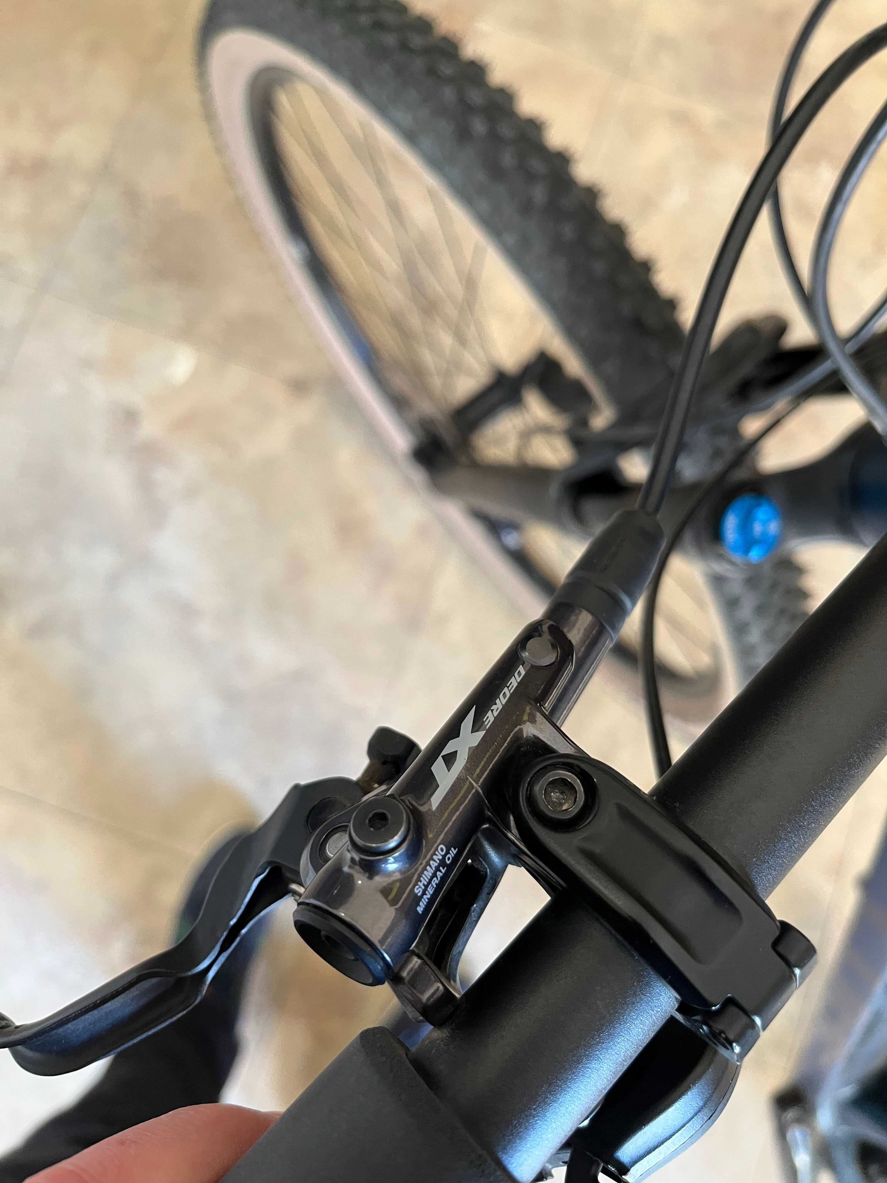 Bicicleta MTB Cube Reaction C:62 Race BLUEHAZE BLACK (M 17")