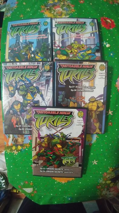 Testoasele ninja DVD