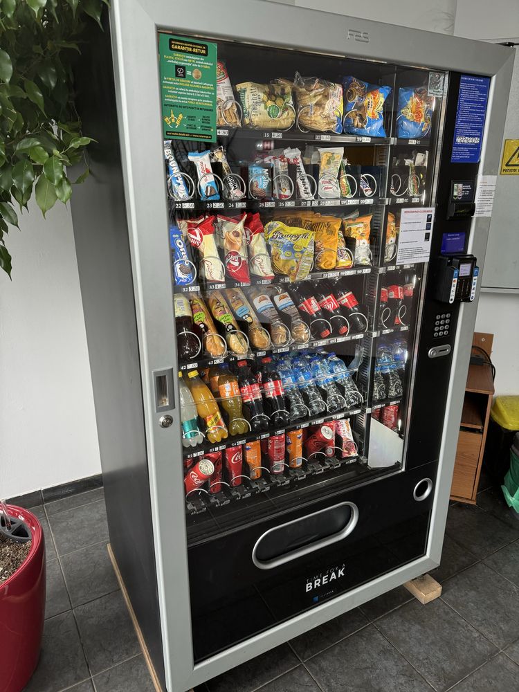 Firmă profitabilă de automate cafea si snack-uri Bucuresti- de vânzare