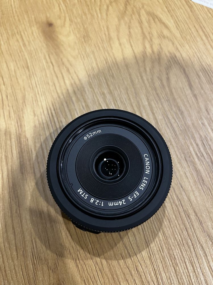 КАТО НОВ! Canon 24mm EF-S STM