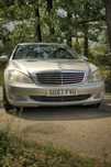 Bara fata gri Mercedes S W221 far grila aripa stop trapa turbo perna