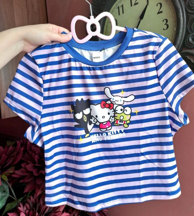 Tricou Sanrio nou cu eticheta tricou top sanrio hello kitty kuromi