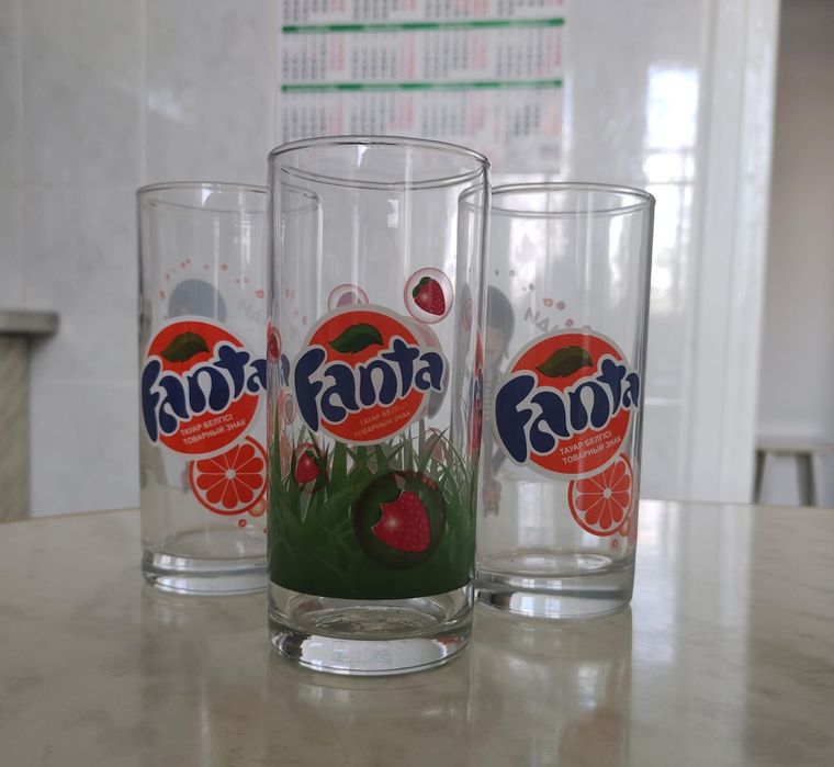 Стаканы Фирменные " Фанта"