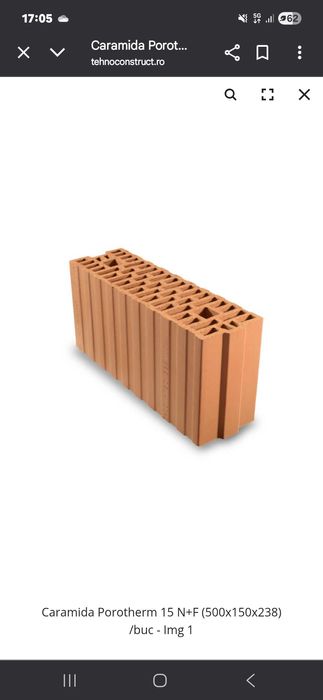 Caramida porotherm 25/30 ECO