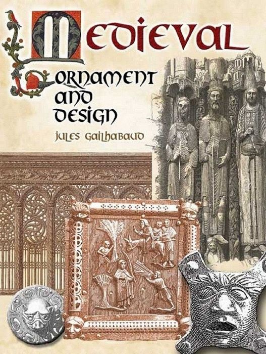 Carte despre ornament si design medieval, ornamentica, grafica