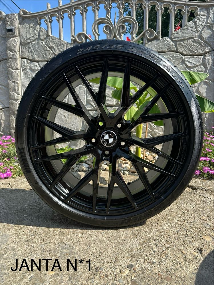 Jante Bmw 20" + Anvelope Pirelli P Zero Vara (2 Latimi)