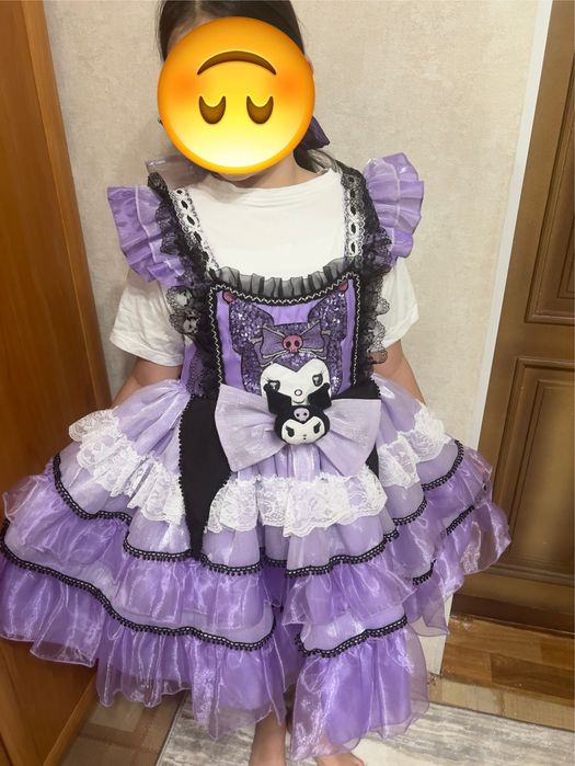 Платье Куроми на девочку 8-9 лет.