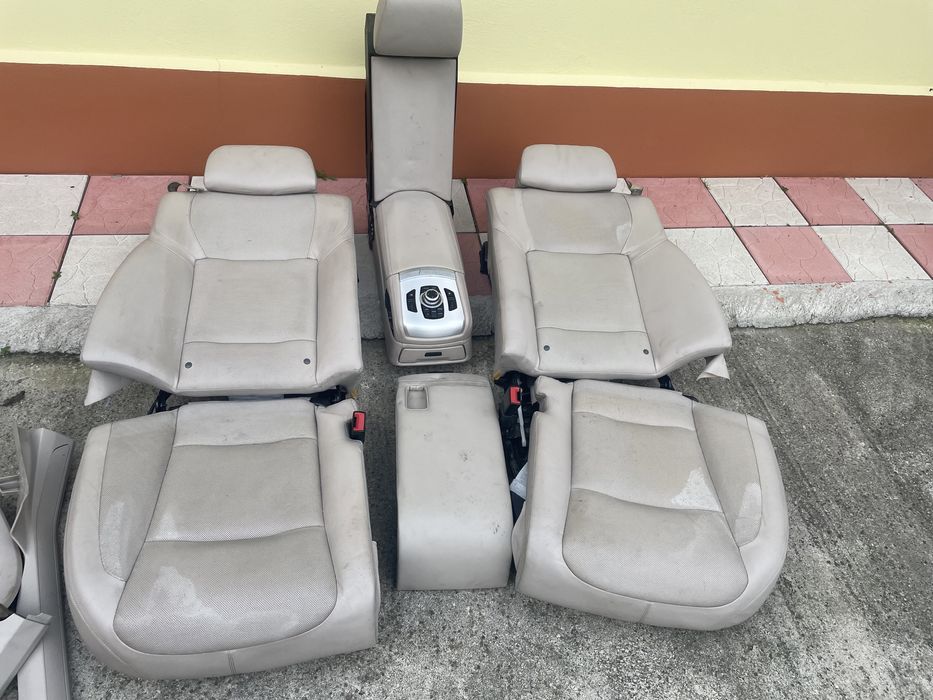 Interior complet scaune sport încălzite ventilate BMW f02 seria 7 long