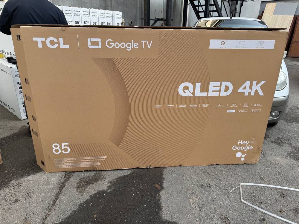 Телевизор TCL Смарт ТВ 75* 4K V6B 2024 С Горантиями Доставка Бесплатно