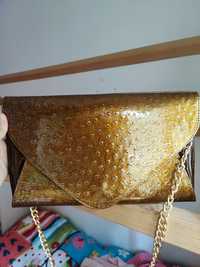 Geanta plic clutch piele