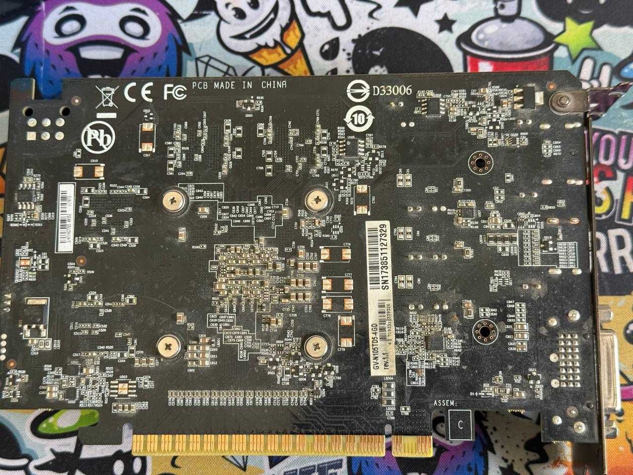 Видеокарта 1050 TI