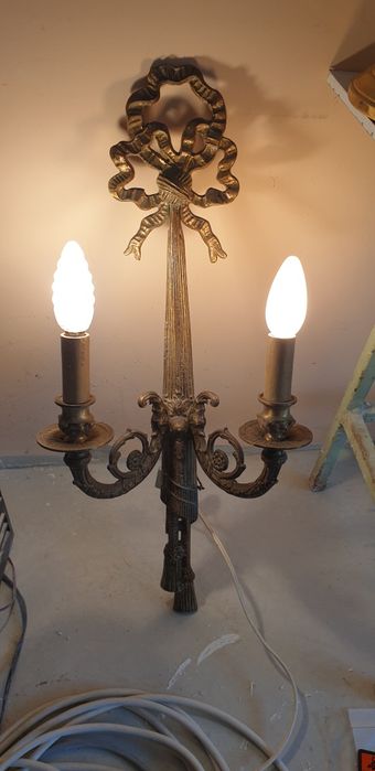 Accesorii decorațiuni înfrumusețare set bronz dore Franța 1930
