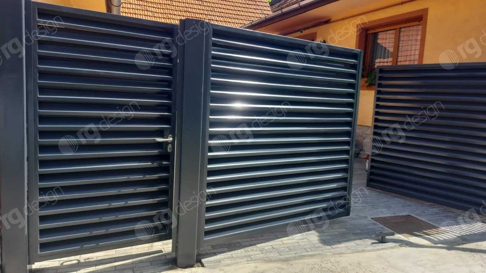 Porti Aluminiu / Otel Tip Jaluzea / Model Z