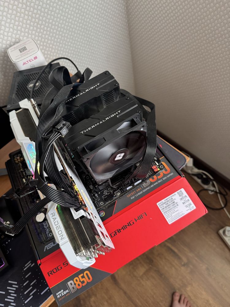 Ryzen 7 9800X3D, RX 7900 xtx