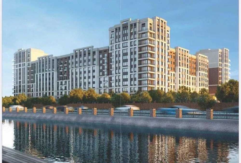 2х комнатная квартира с беловой отделкой ЖК Кох Ота Себзар: продается