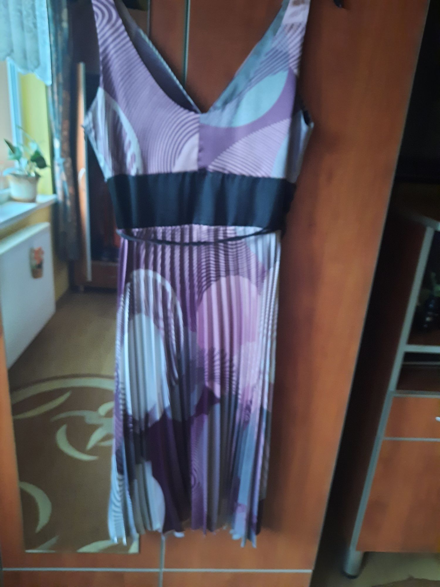 Rochie nouă de gală plisată 40-42