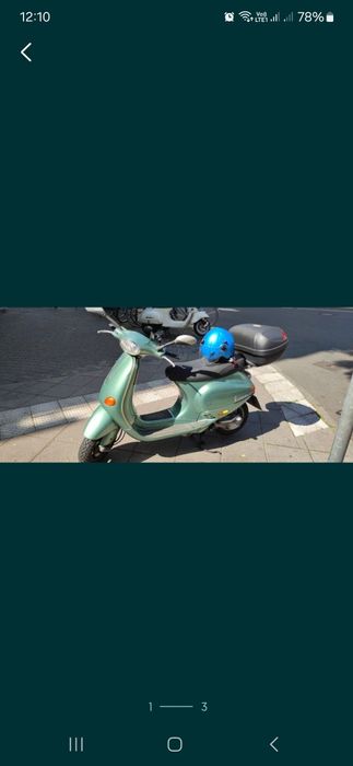 Piese dezmembrari scuter piaggio vespa et2 et4