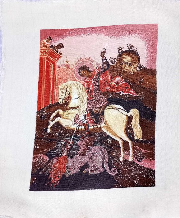 ВИЛЕРОВ Гоблен Свети Георги и Змеят