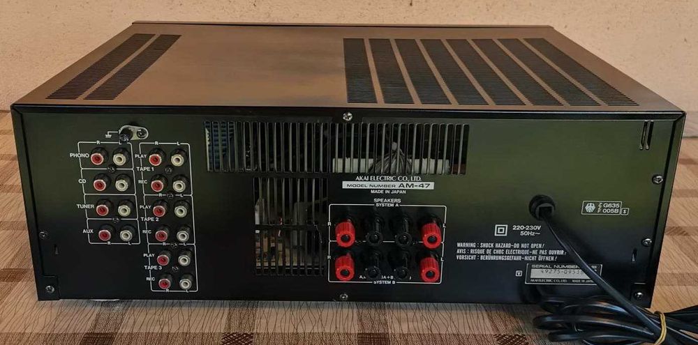 Amplificator Akai AM-47, made in Japan!