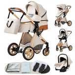 NOU Carucior bebe 3 in 1 bebelus landou copii pliabil smart + CADOU