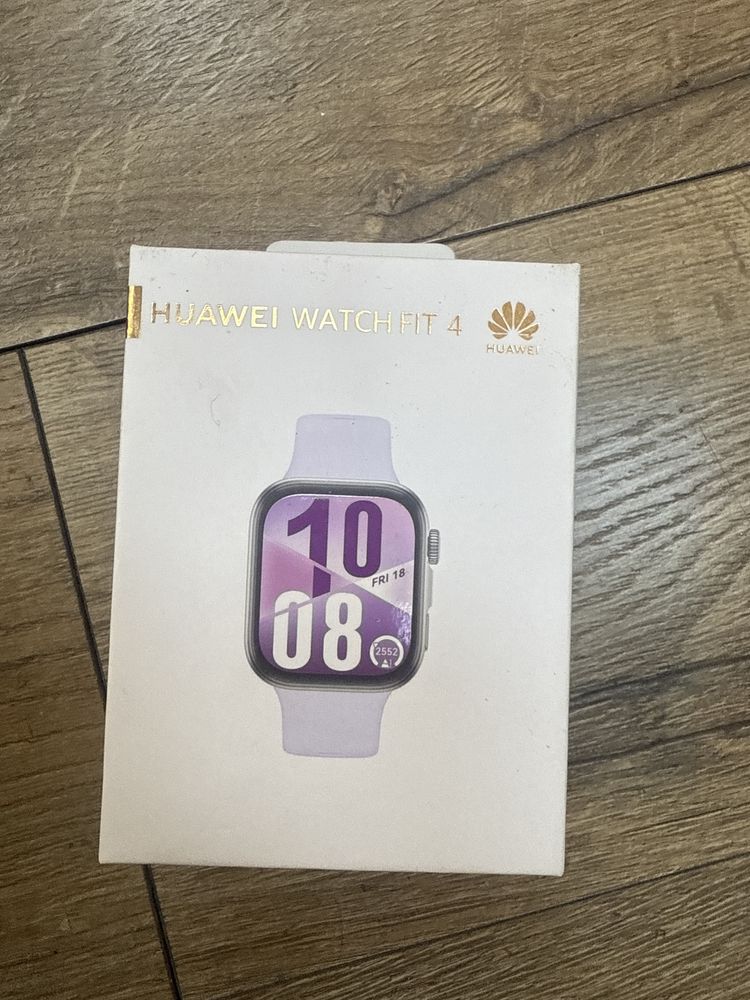 Huawei watch fit 4 purple  перфектен!